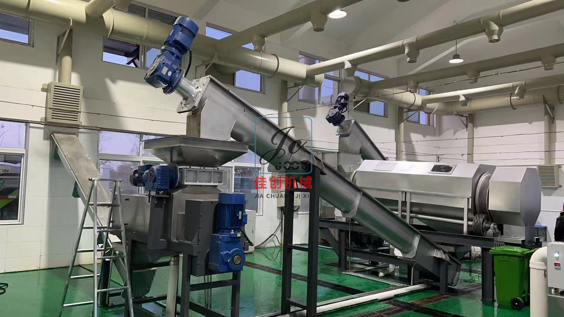 果蔬尾菜處理現場